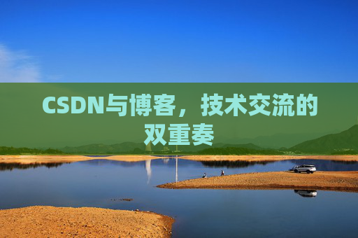 CSDN与博客，技术交流的双重奏